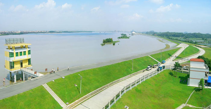 三水北江大堤图片